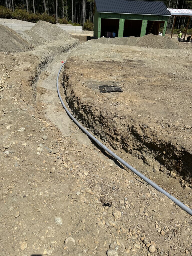 Underground electrical work